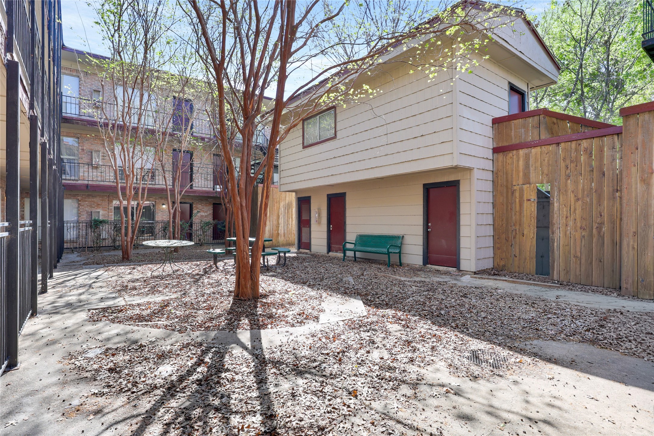 2207 Leon Street, Unit 204 Austin, TX 78705 - Photo 17 of 19 a view of a house with a yard and covered with snow