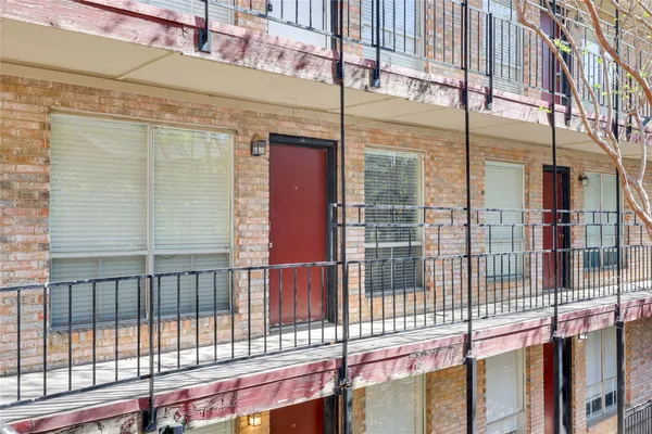 a view of balcony