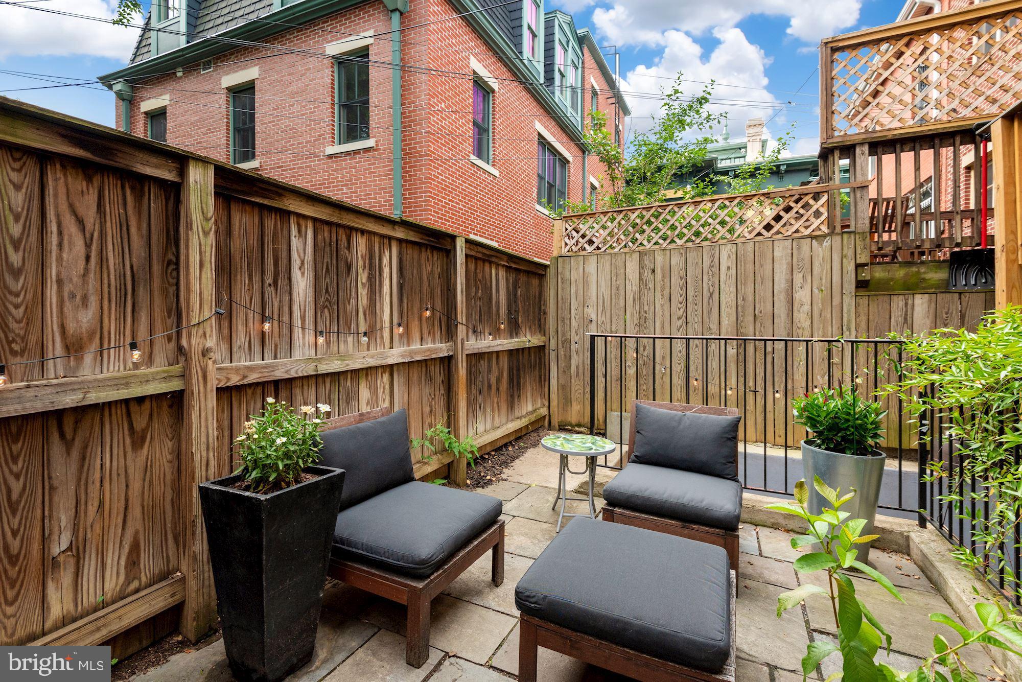 1915 6th Street Northwest, Unit B Washington, DC 20001 - Photo 10 of 11 Private 2-level Patio