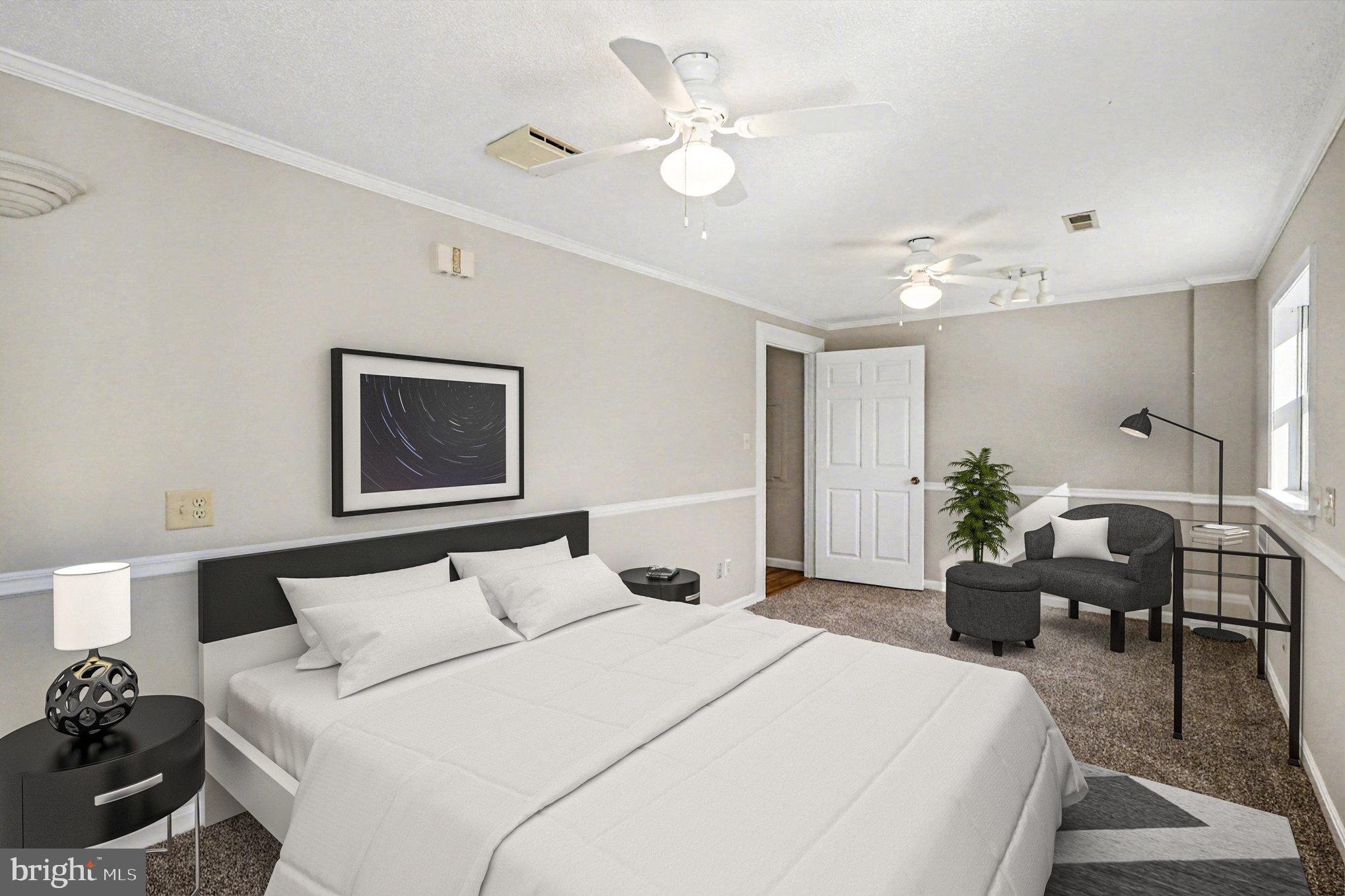 13460 Grandpas Road Nokesville, VA 20181 - Photo 9 of 37 Lower Level Bedroom Virtually Staged