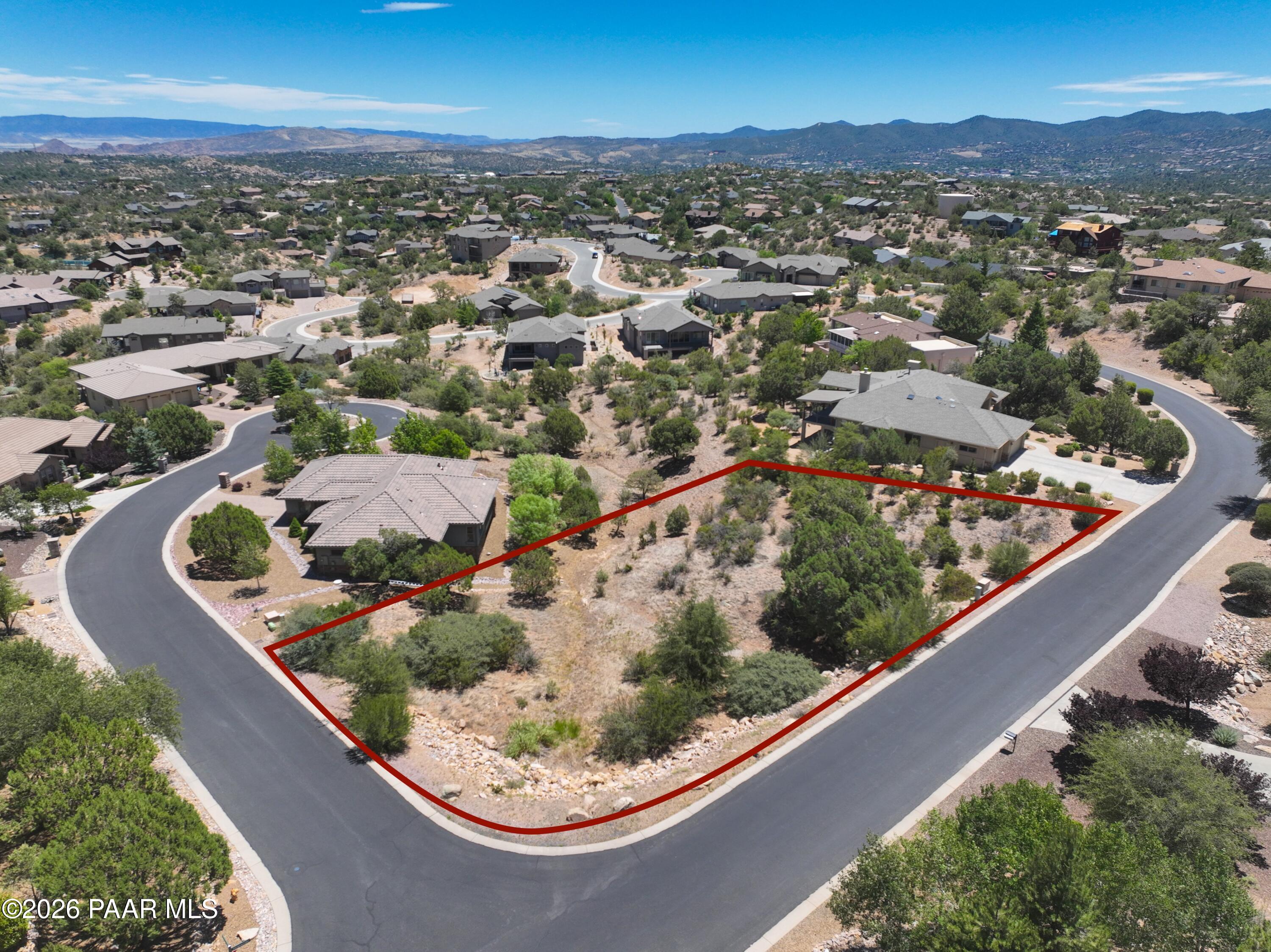 1425 Short Point Lane Prescott, AZ 86305 - Photo 2 of 15 an aerial view of lake and residential houses