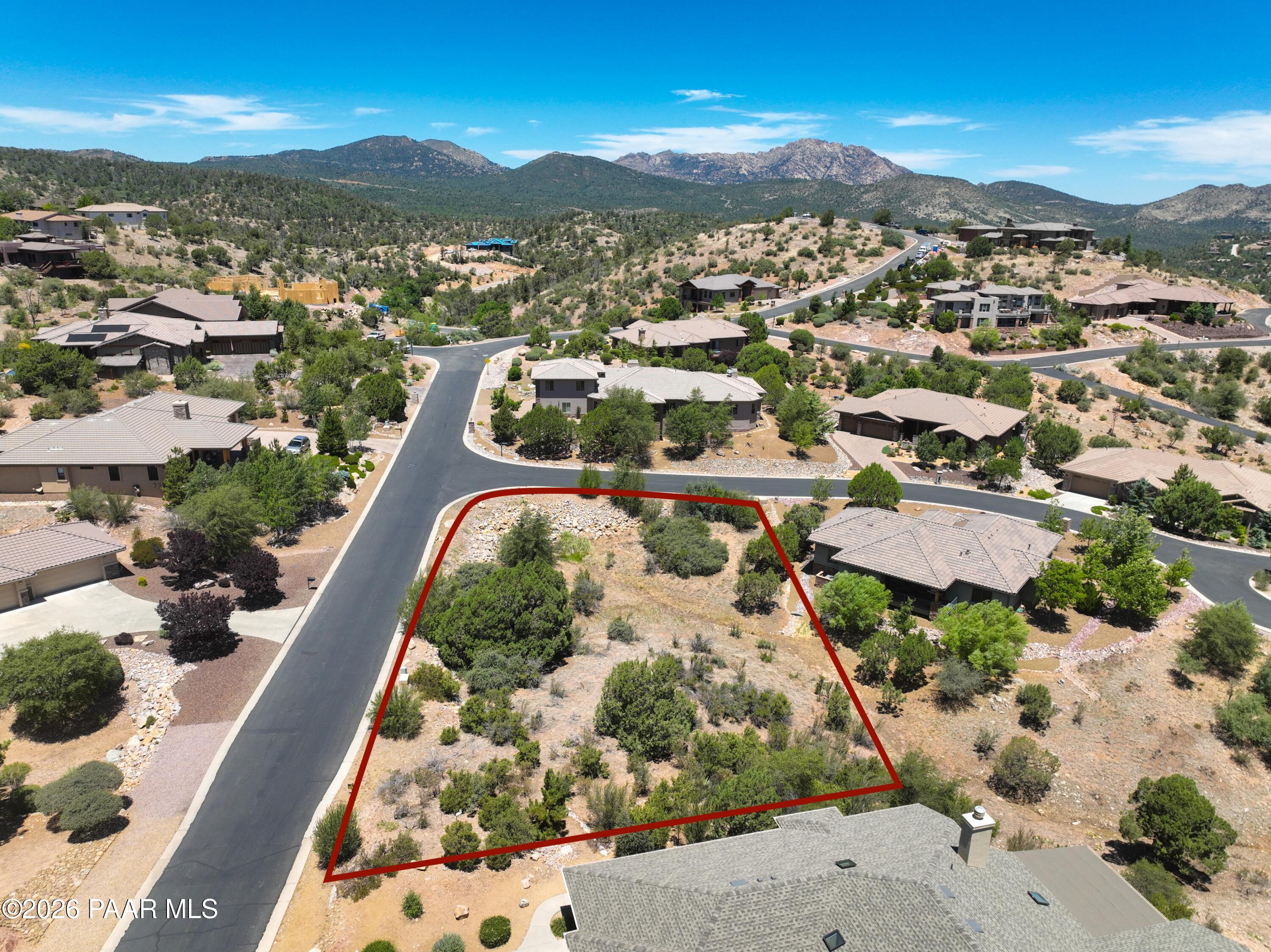 1425 Short Point Lane Prescott, AZ 86305 - Photo 8 of 15 an aerial view of residential houses with outdoor space