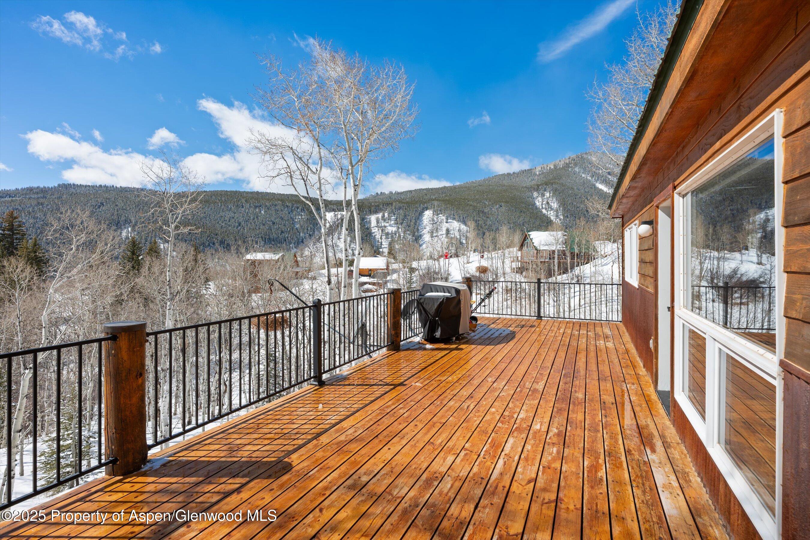 238 Hawk Lane Basalt, CO 81621 - Photo 10 of 46 a view of a balcony with wooden floor