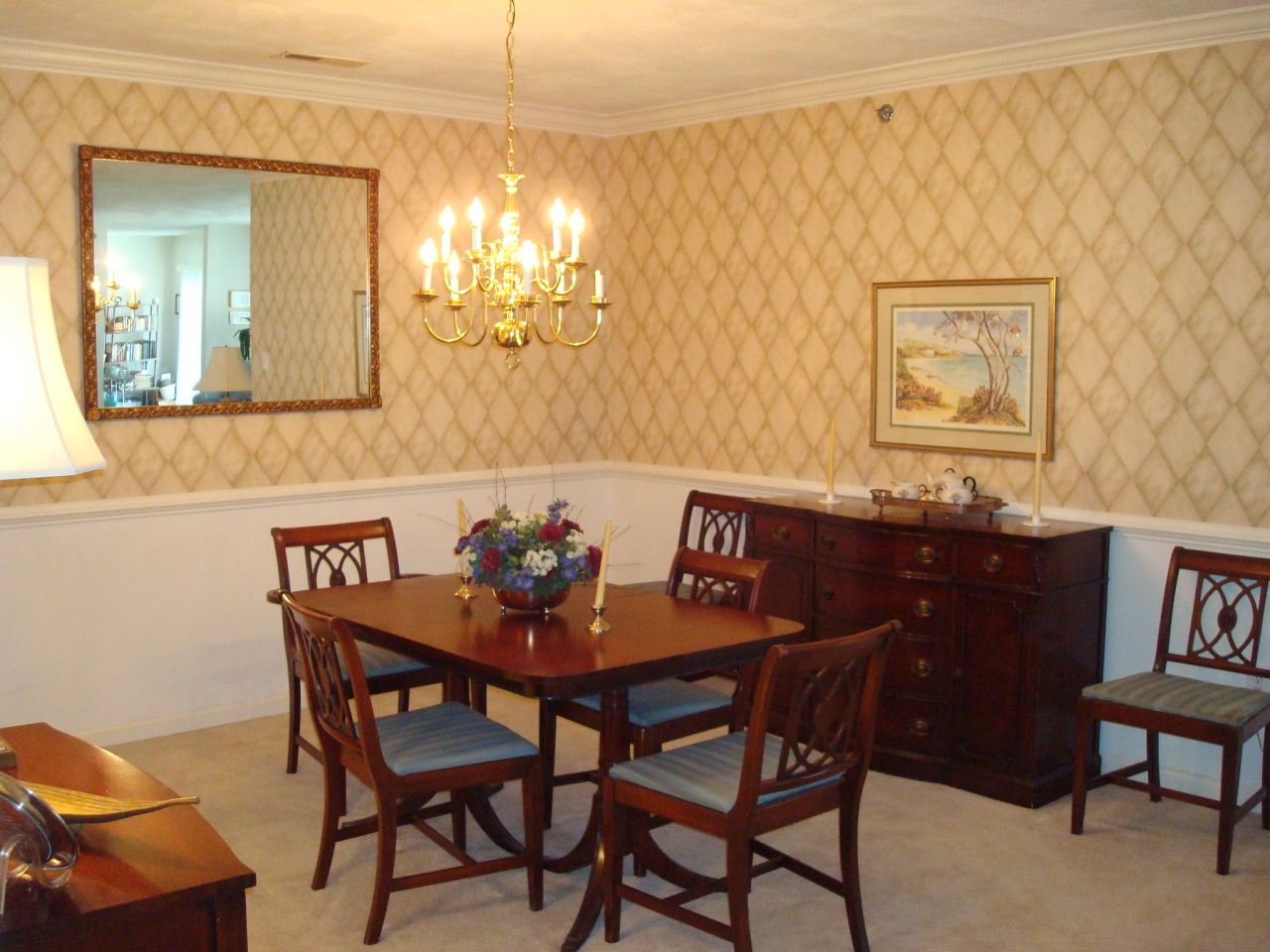 4438 Pheasant Ridge Road, Unit 208 Roanoke, VA 24014 - Photo 9 of 24 a view of a dining room with furniture and chandelier