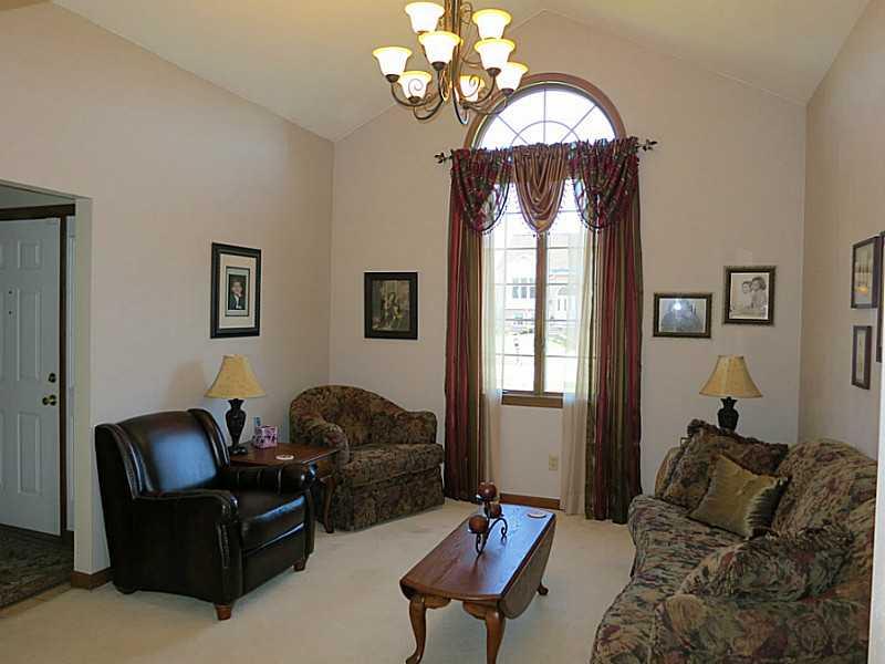 206 Waugaman Road Harrison City, PA 15636 - Photo 4 of 24 Living Room. A beautiful space with cathedral ceilings