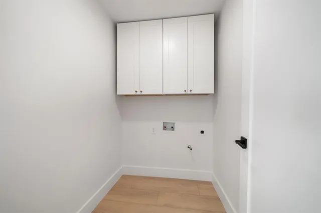 a view of backyard of house