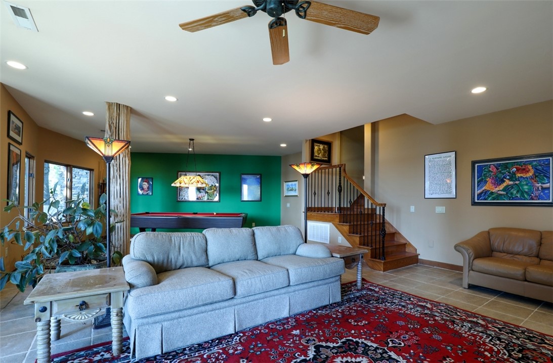 3 Horizon Pointe Lane Salem, SC 29676 - Photo 20 of 30 This inviting family room offers a perfect blend of relaxation and entertainment with access to a staircase.