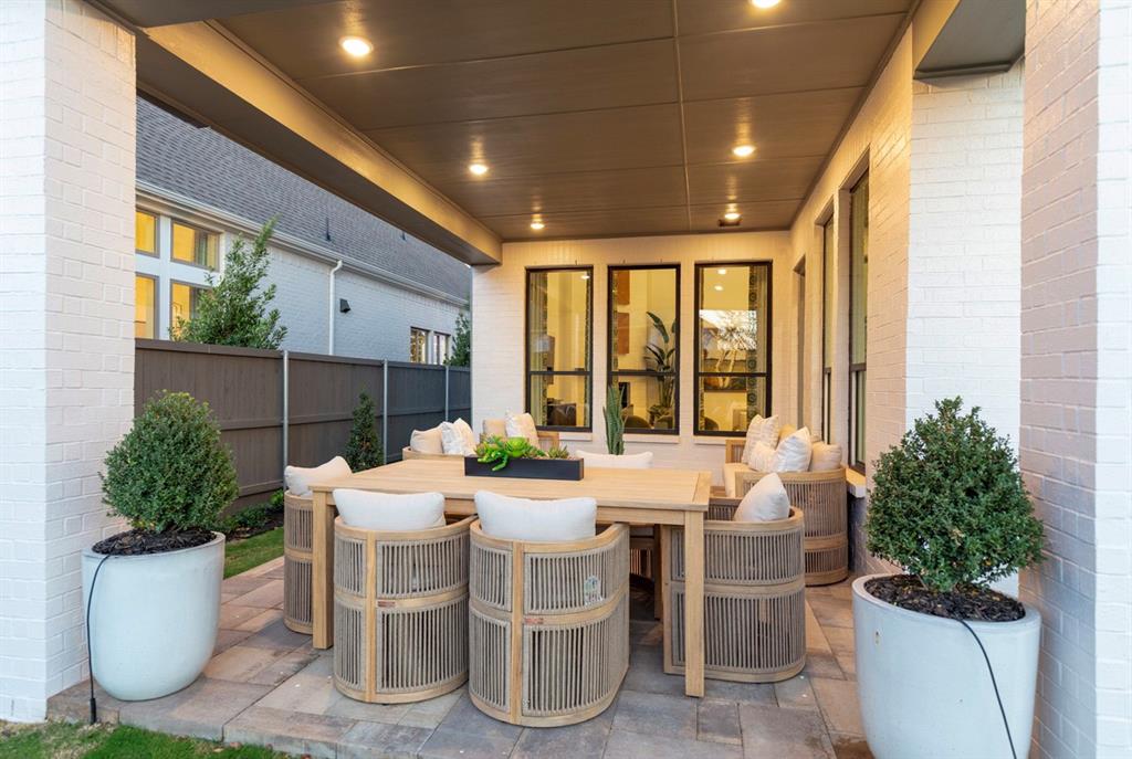 11505 Hardwick Road Haslet, TX 76052 - Photo 38 of 39 a outdoor dining space with furniture