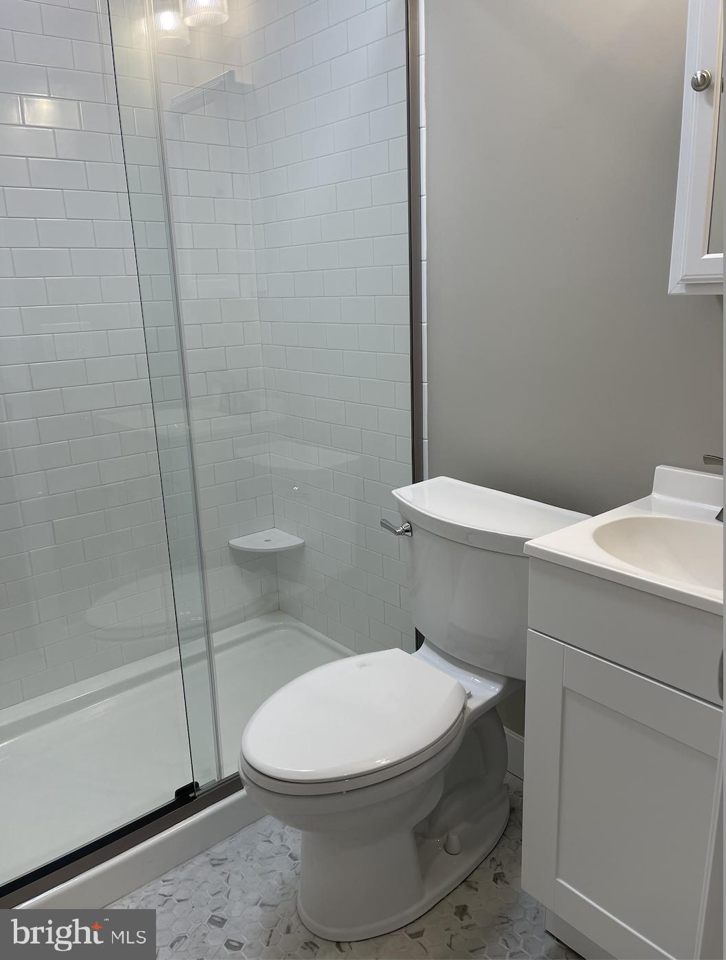 189 Bridge Street, Unit 2 Phoenixville, PA 19460 - Photo 6 of 10 a white toilet sitting next to a shower