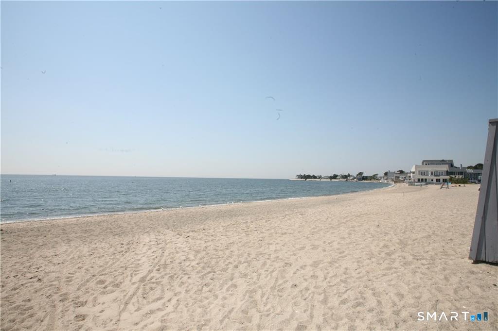 a view of an ocean and beach