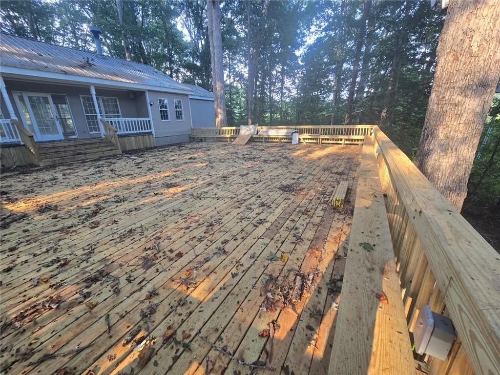 3738 Harmony Church Road Gainesville, GA 30507 - Photo 11 of 12 a backyard of a house