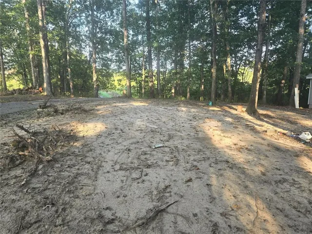 a view of outdoor space with trees