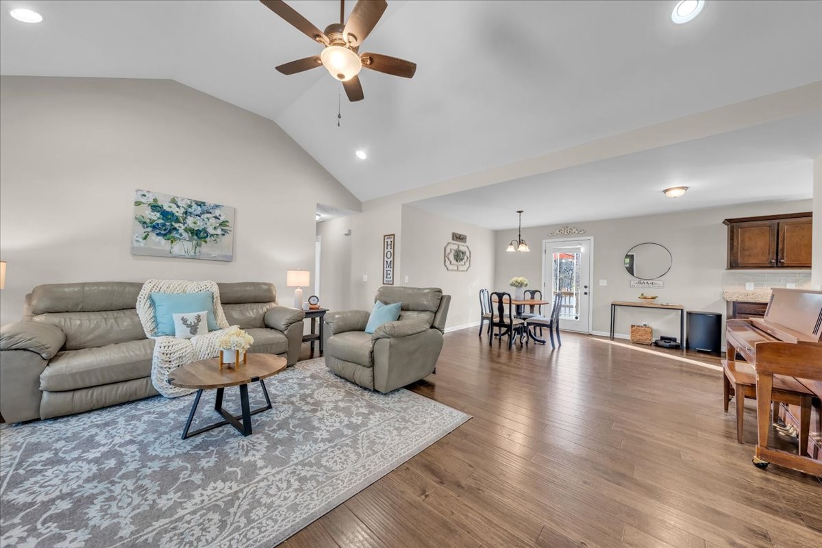 1554 South Spring Street Manchester, TN 37355 - Photo 11 of 33 a living room with furniture and a wooden floor