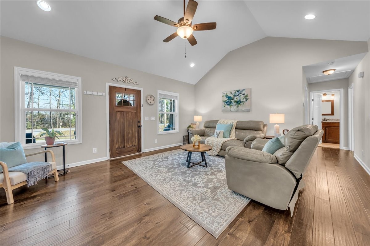 1554 South Spring Street Manchester, TN 37355 - Photo 8 of 33 a living room with furniture and a wooden floor