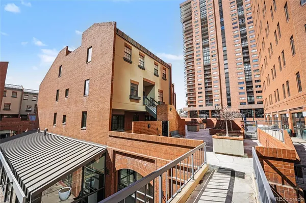 a view of a building with many windows