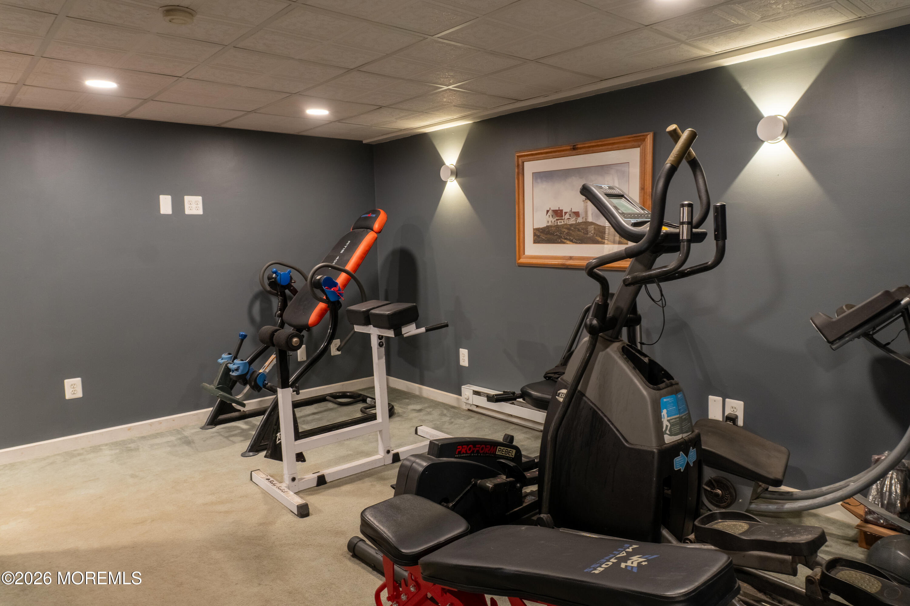 55 Toms River Road Jackson, NJ 08527 - Photo 20 of 31 a view of a room with gym equipment