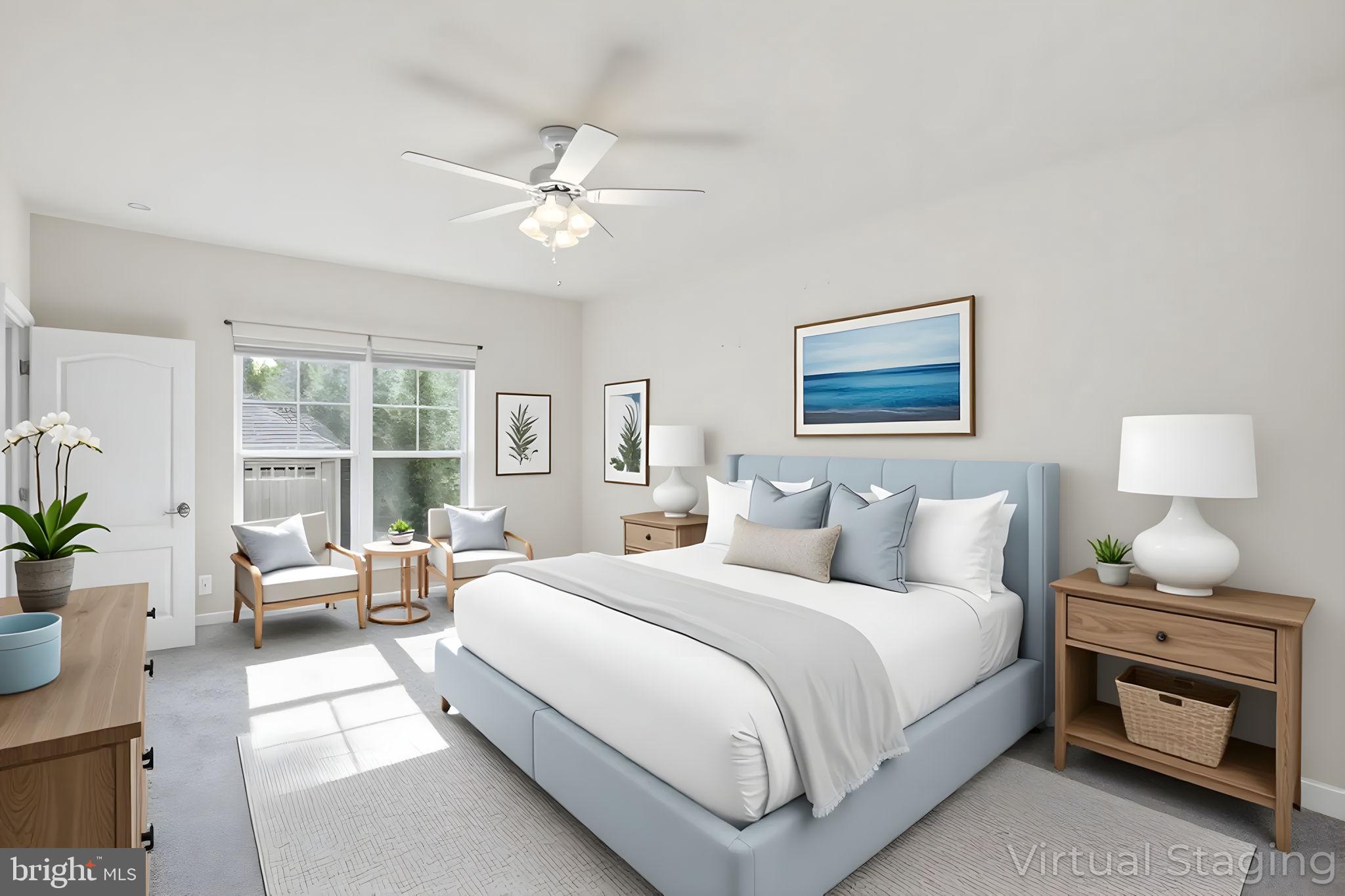 18822 Melville Way Georgetown, DE 19947 - Photo 10 of 24 a bedroom with a large bed and a window