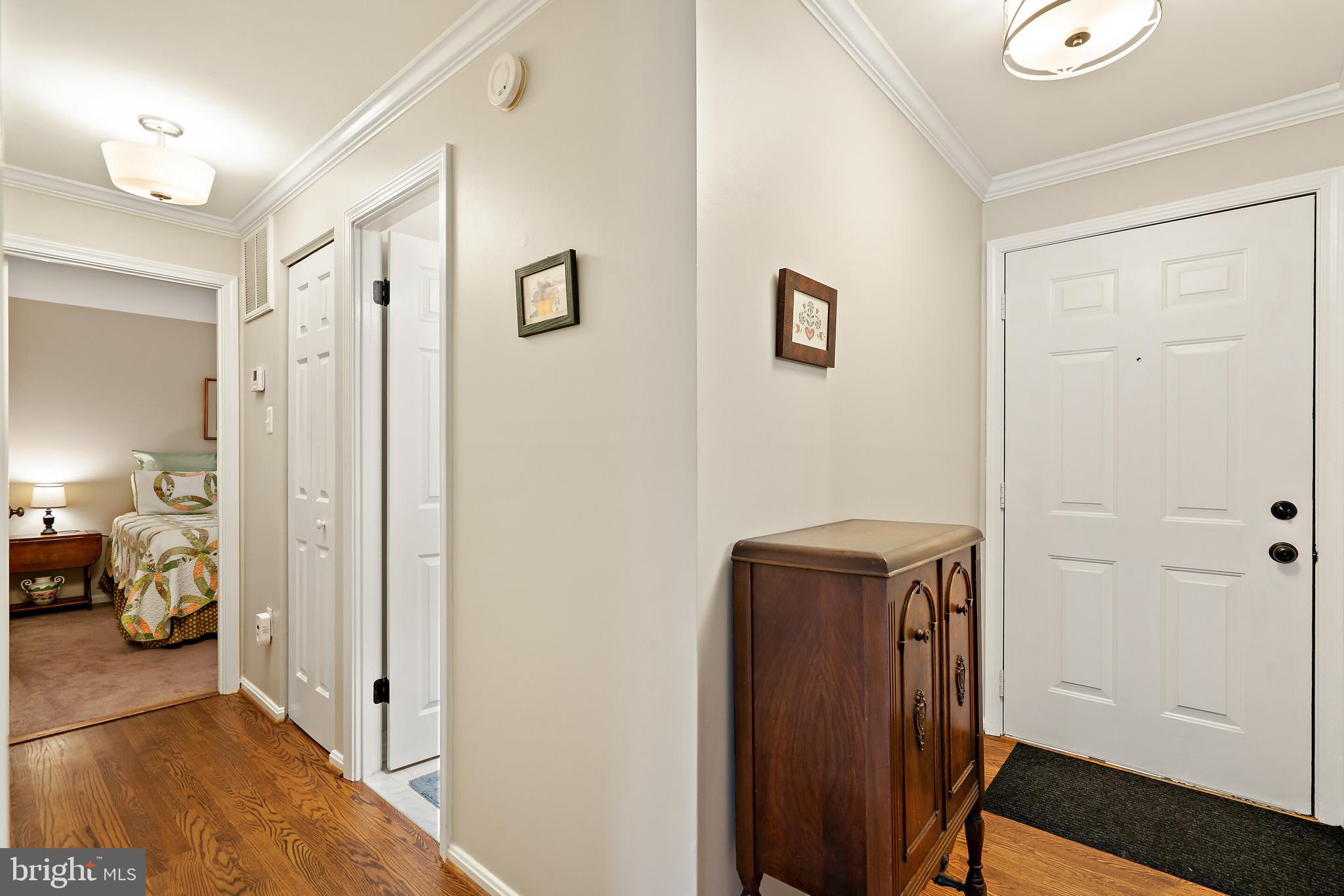 509 Foxcroft Road Warrenton, VA 20186 - Photo 4 of 38 Front door on right and hall to main level BR's