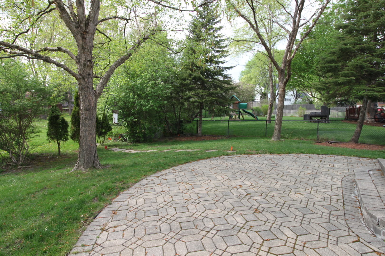 1925 Lisson Road Naperville, IL 60565 - Photo 17 of 18 a view of backyard with green space