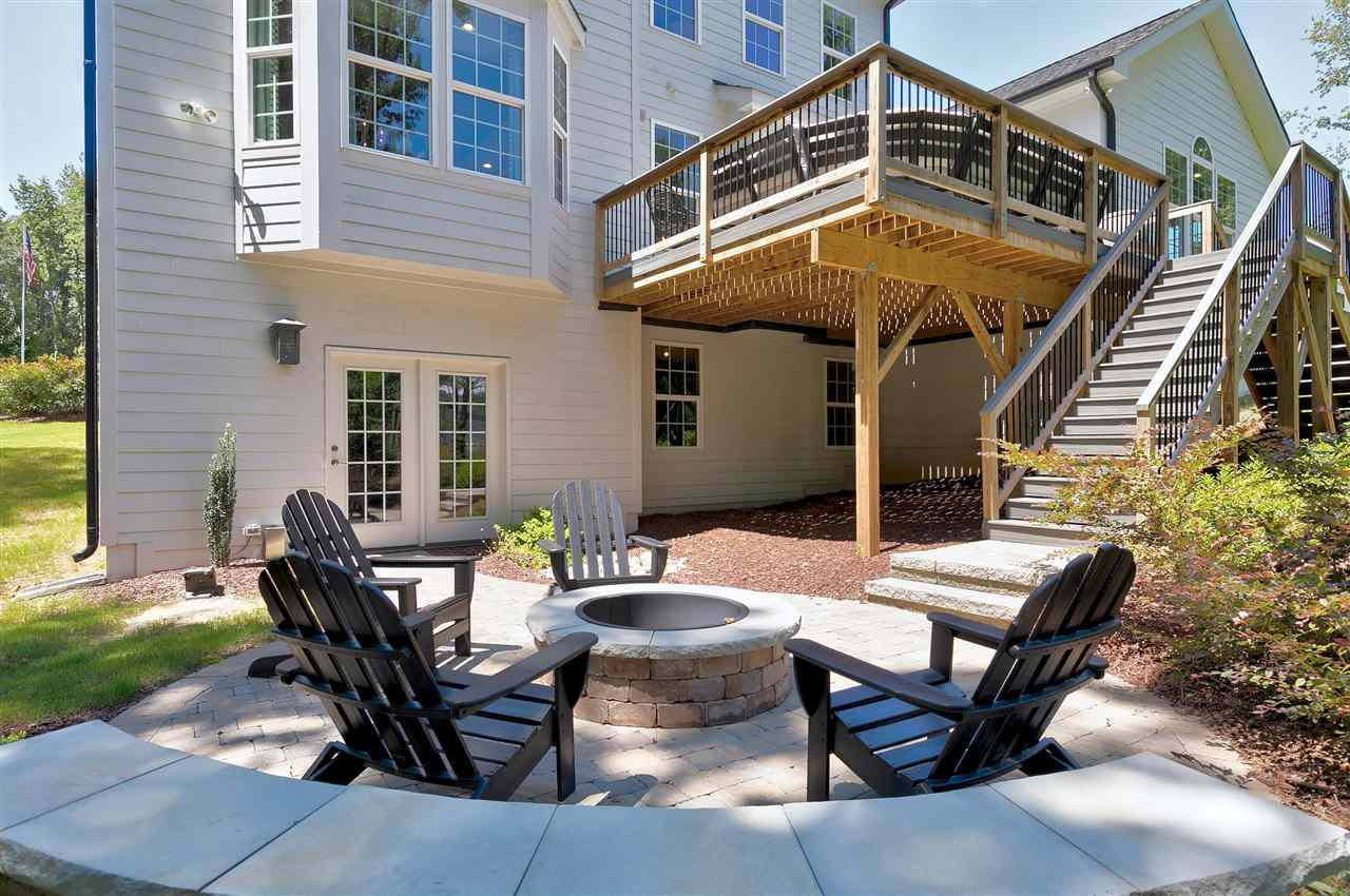 1216 Barley Stone Way Raleigh, NC 27603 - Photo 26 of 30 Relax on your patio with fire pit. Enter this area from your full unfinished basement. Patio