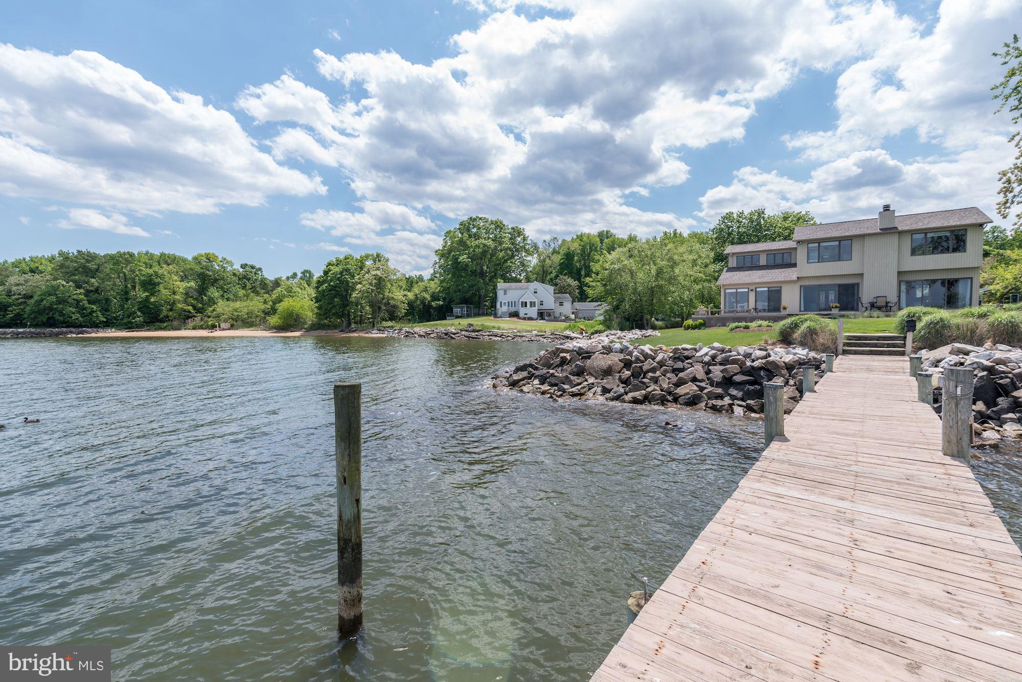 2133 Beach Haven Road Annapolis, MD 21409 - Photo 3 of 40 70-Ft of Water Frontage and Upgraded Rip Rap