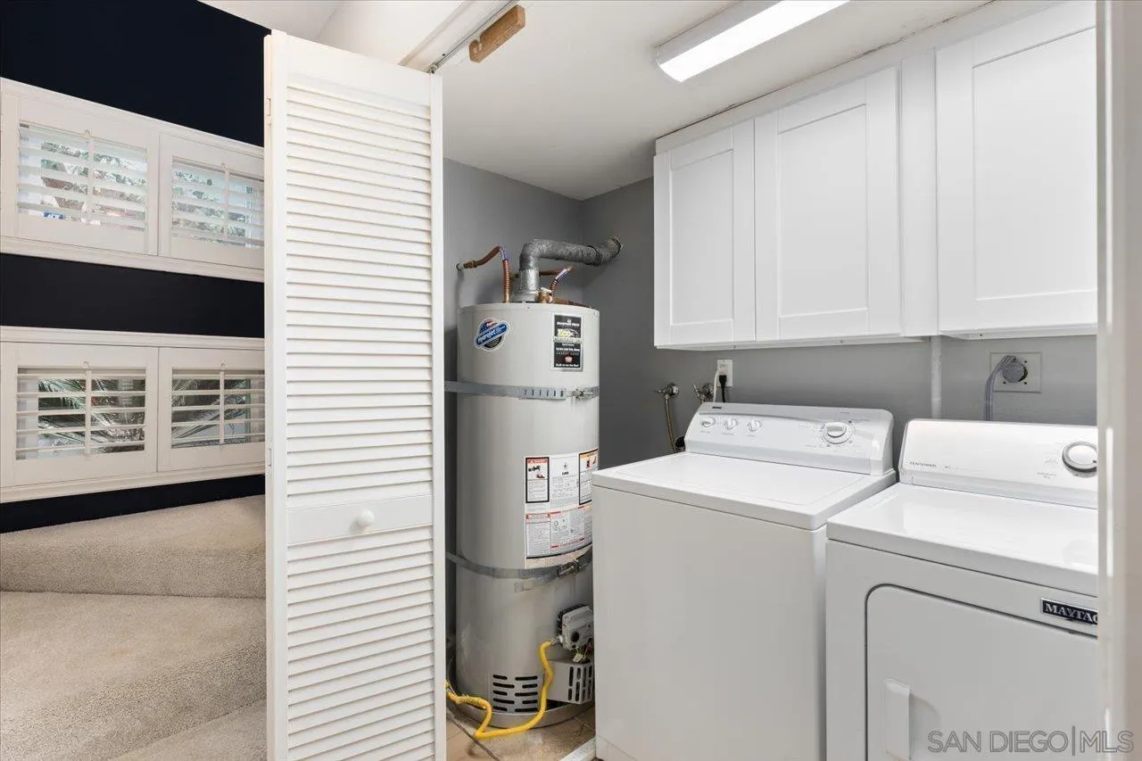 13726 Pine Needles Drive Del Mar, CA 92014 - Photo 45 of 70 a utility room with dryer and washer