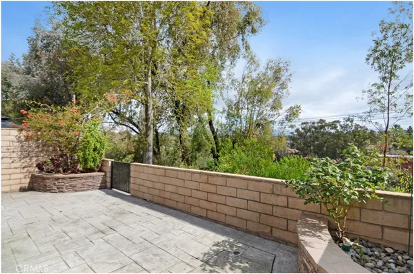 a view of outdoor space and deck