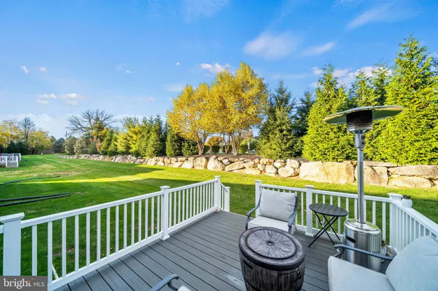 a view of balcony with a swing