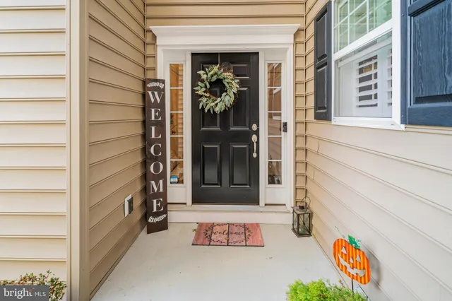 a view of a entryway door of the house