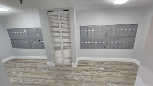 a view of wooden floor