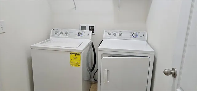 a view of a storage & utility room