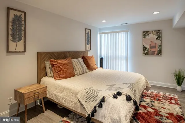 a outdoor space with furniture