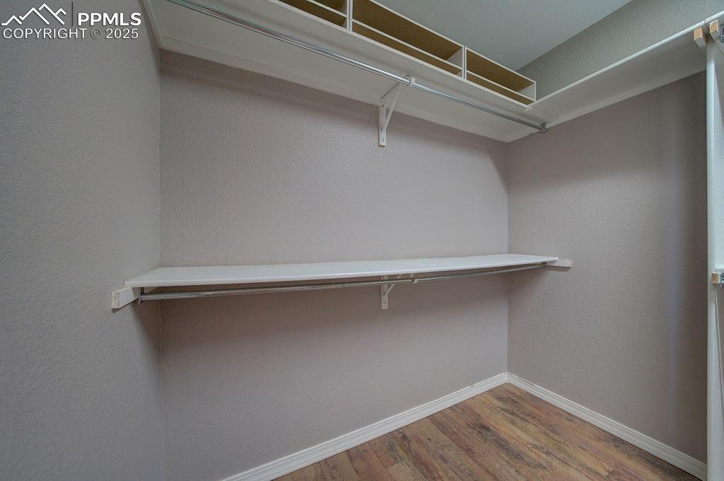 10935 McKissick Road Peyton, CO 80831 - Photo 39 of 50 a view of an empty walk in closet