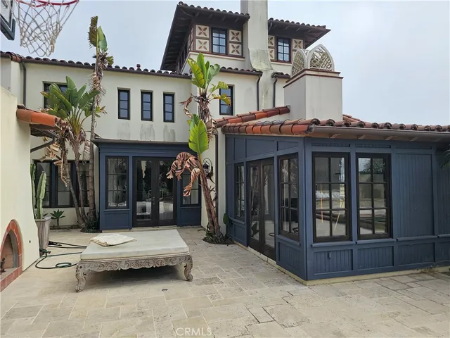 a view of a car park in front of building