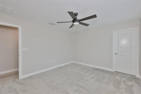 a view of a indoor garage
