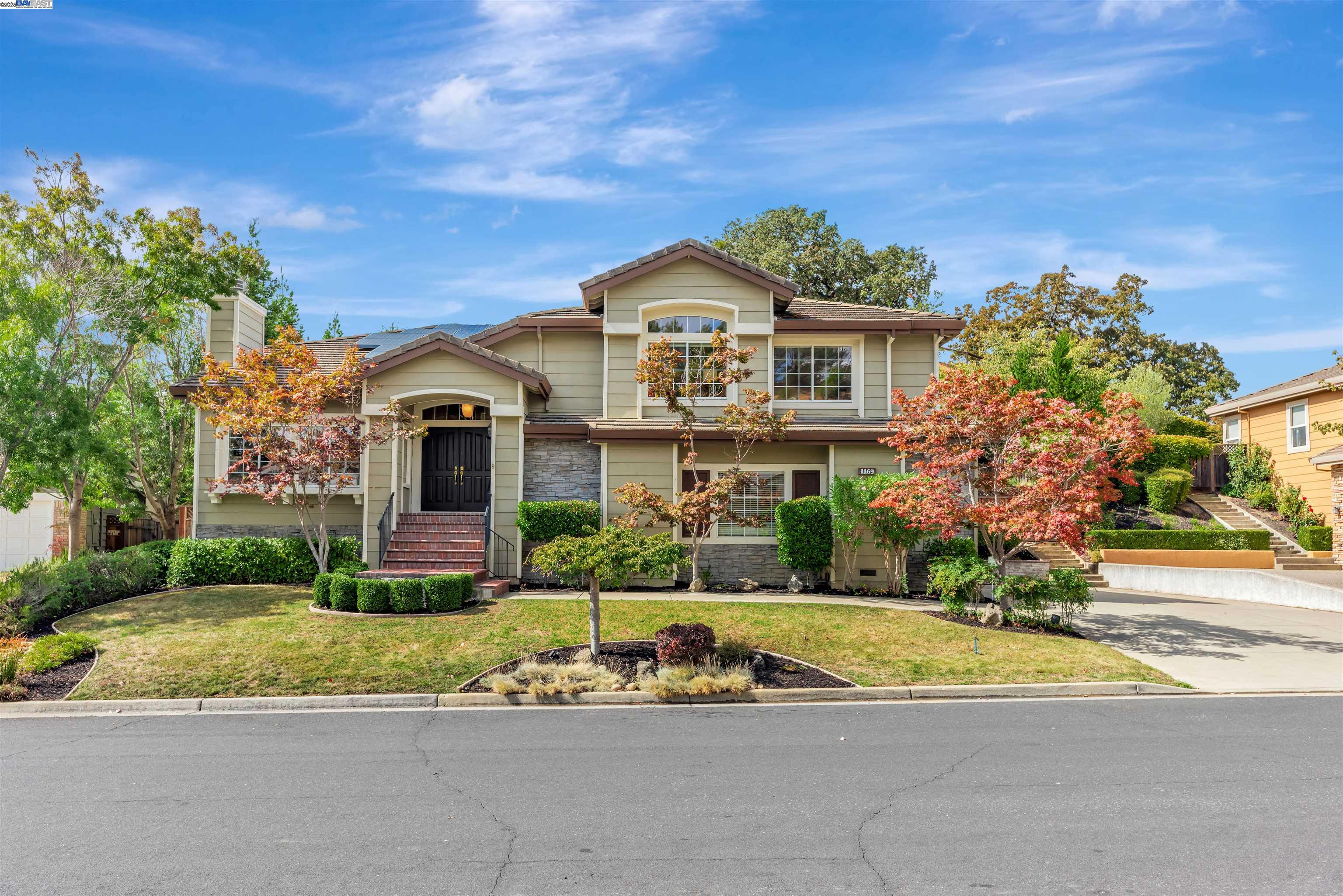 1169 Sunrise Ridge Drive Lafayette, CA 94549 - Photo 1 of 1 a front view of a house with a yard