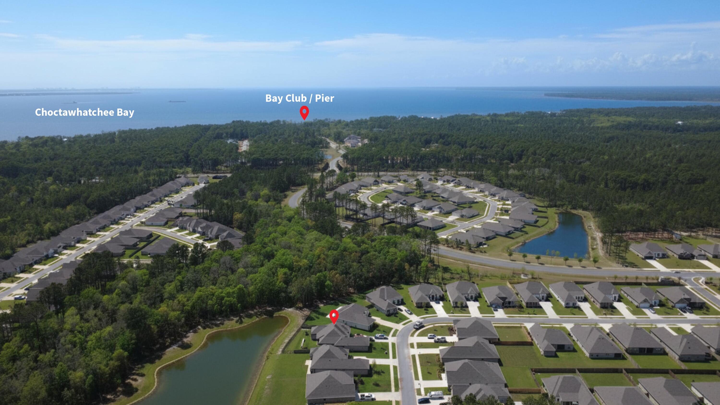 120 Lumen Loop Freeport, FL 32439 - Photo 53 of 83 Aerial Bay Club and Bay