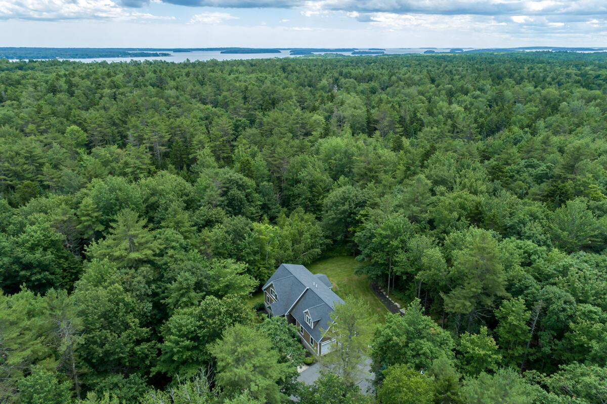 45 Newfield Road Freeport, ME 04032 - Photo 4 of 10 58-Aerial view (2 of 3)
