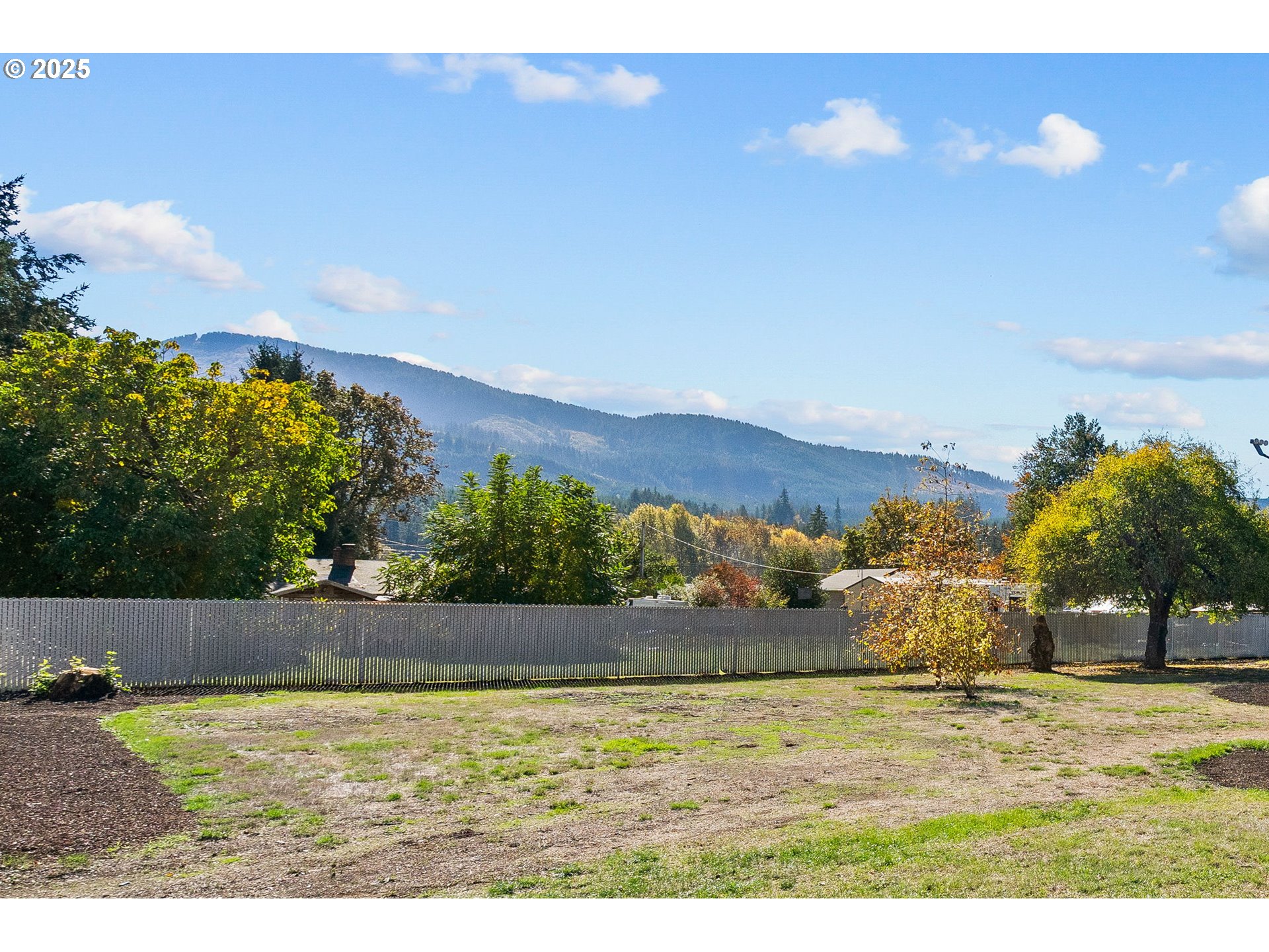 344 Southwest Ivy Street Mill City, OR 97360 - Photo 36 of 38 a view of an outdoor space and a yard