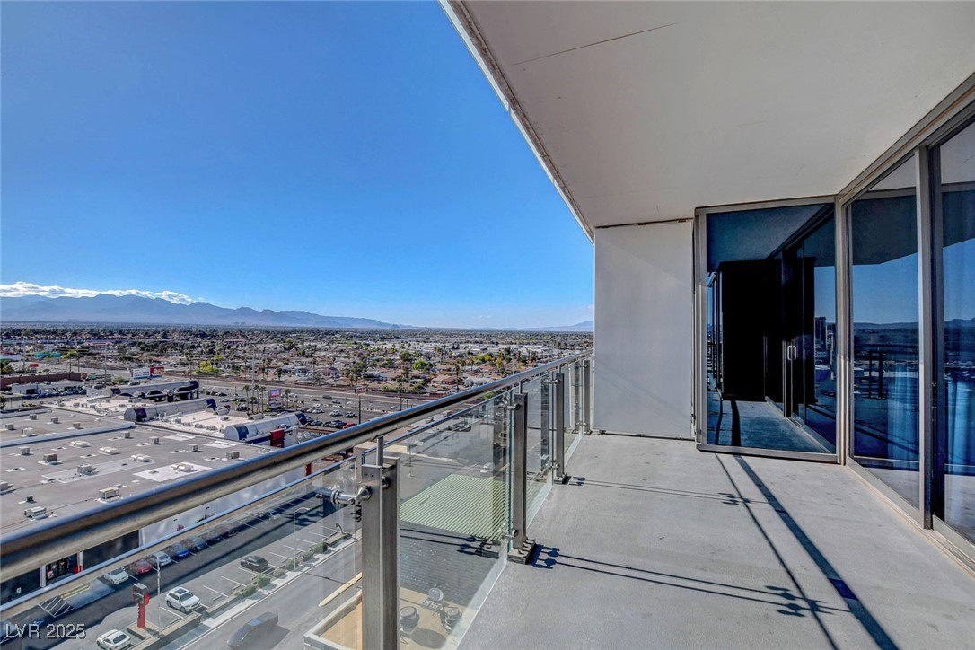 4381 West Flamingo Road, Unit 1121 Las Vegas, NV 89103 - Photo 23 of 33 Balcony featuring a mountain view