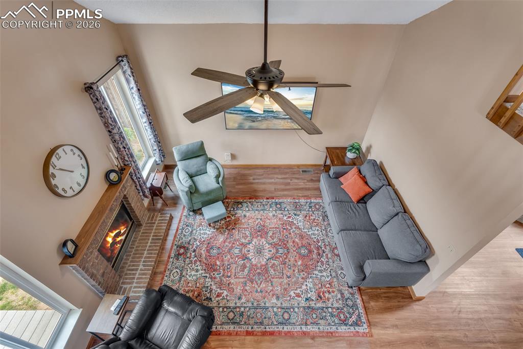 110 Monk Street Colorado Springs, CO 80911 - Photo 20 of 34 a view of entryway with wooden floor