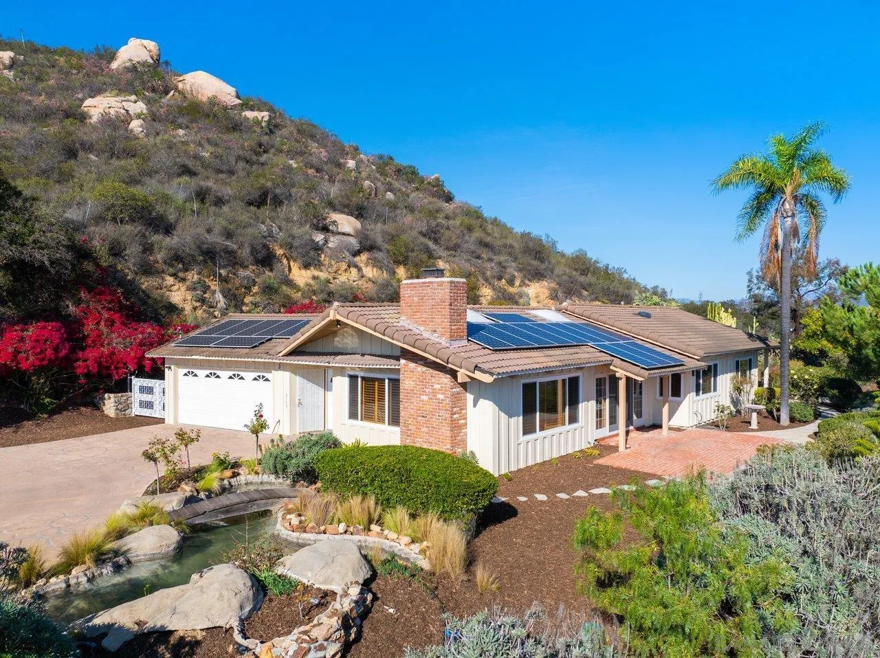 2169 Rockhoff Road Escondido, CA 92026 - Photo 1 of 22 a front view of a house with a yard