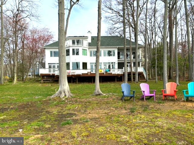 1304 Beachview Road Annapolis, MD 21403 - Photo 3 of 4 Waterside of House