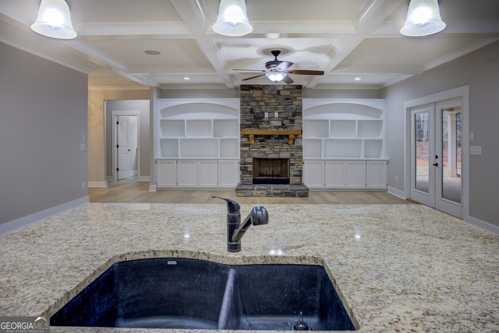 284 Sowell Road McDonough, GA 30252 - Photo 16 of 48 a kitchen with a sink and a counter top space