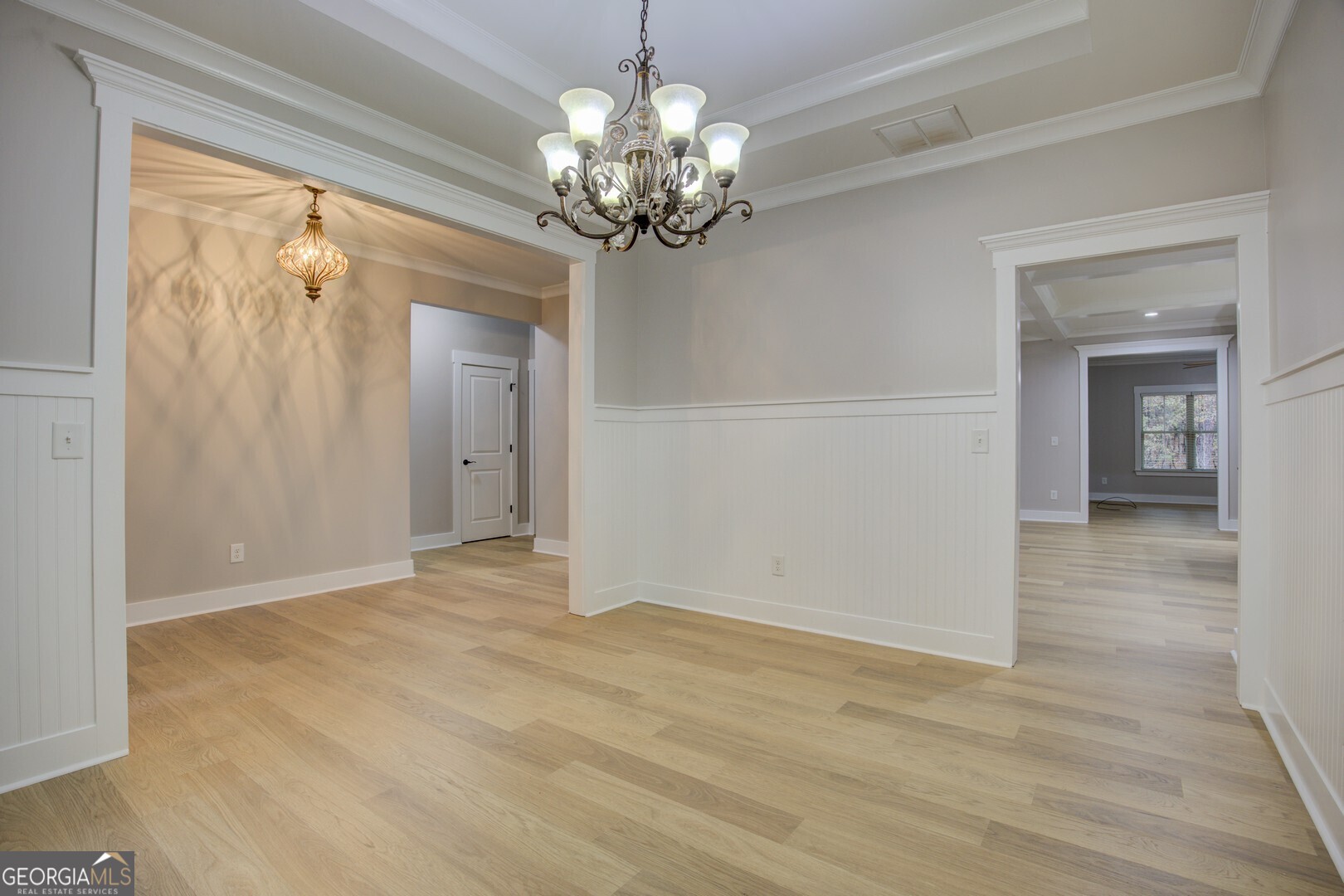 284 Sowell Road McDonough, GA 30252 - Photo 20 of 48 a view of a chandelier in big room and a bathroom