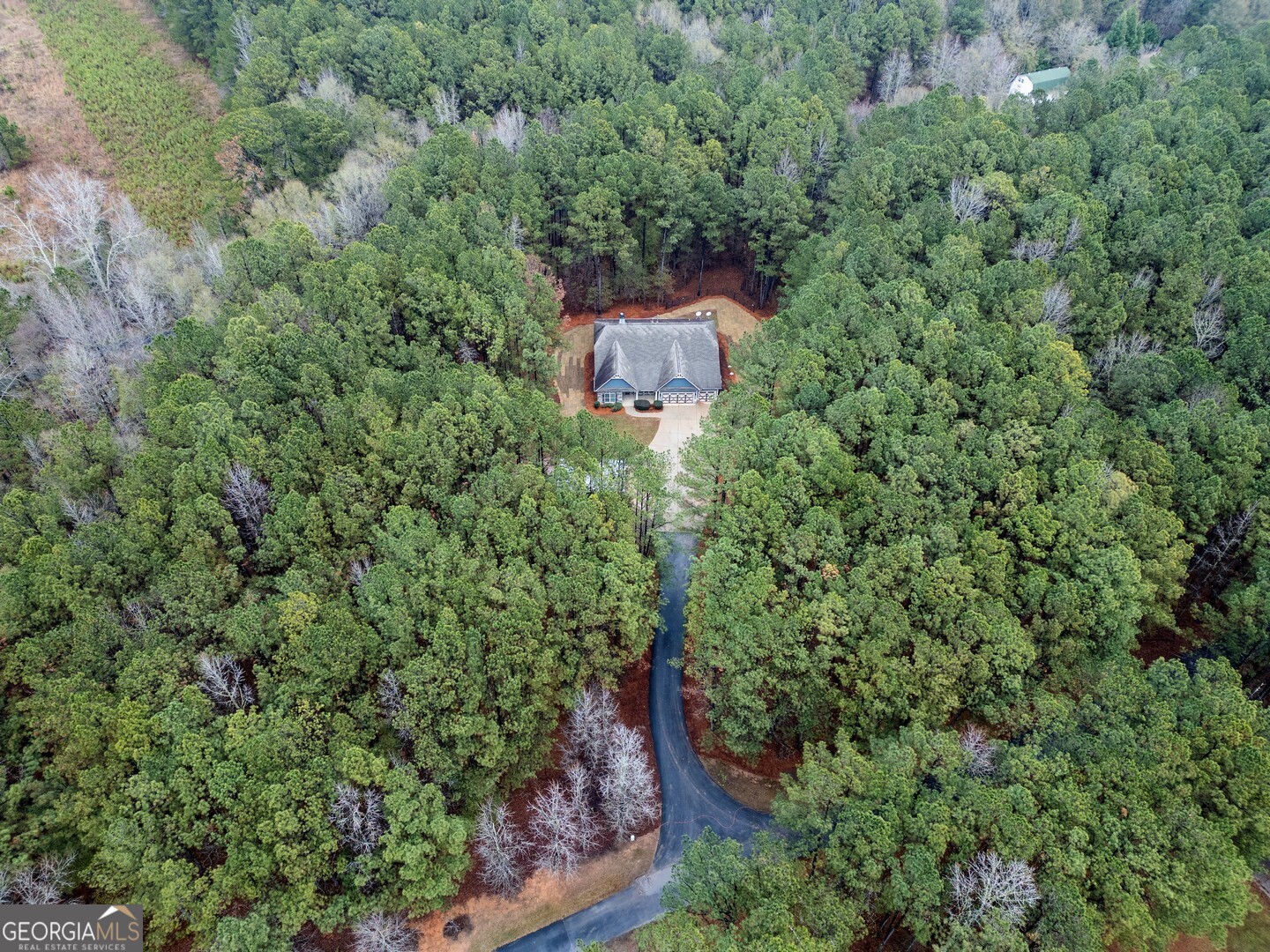 284 Sowell Road McDonough, GA 30252 - Photo 45 of 48 an aerial view of a house with a yard