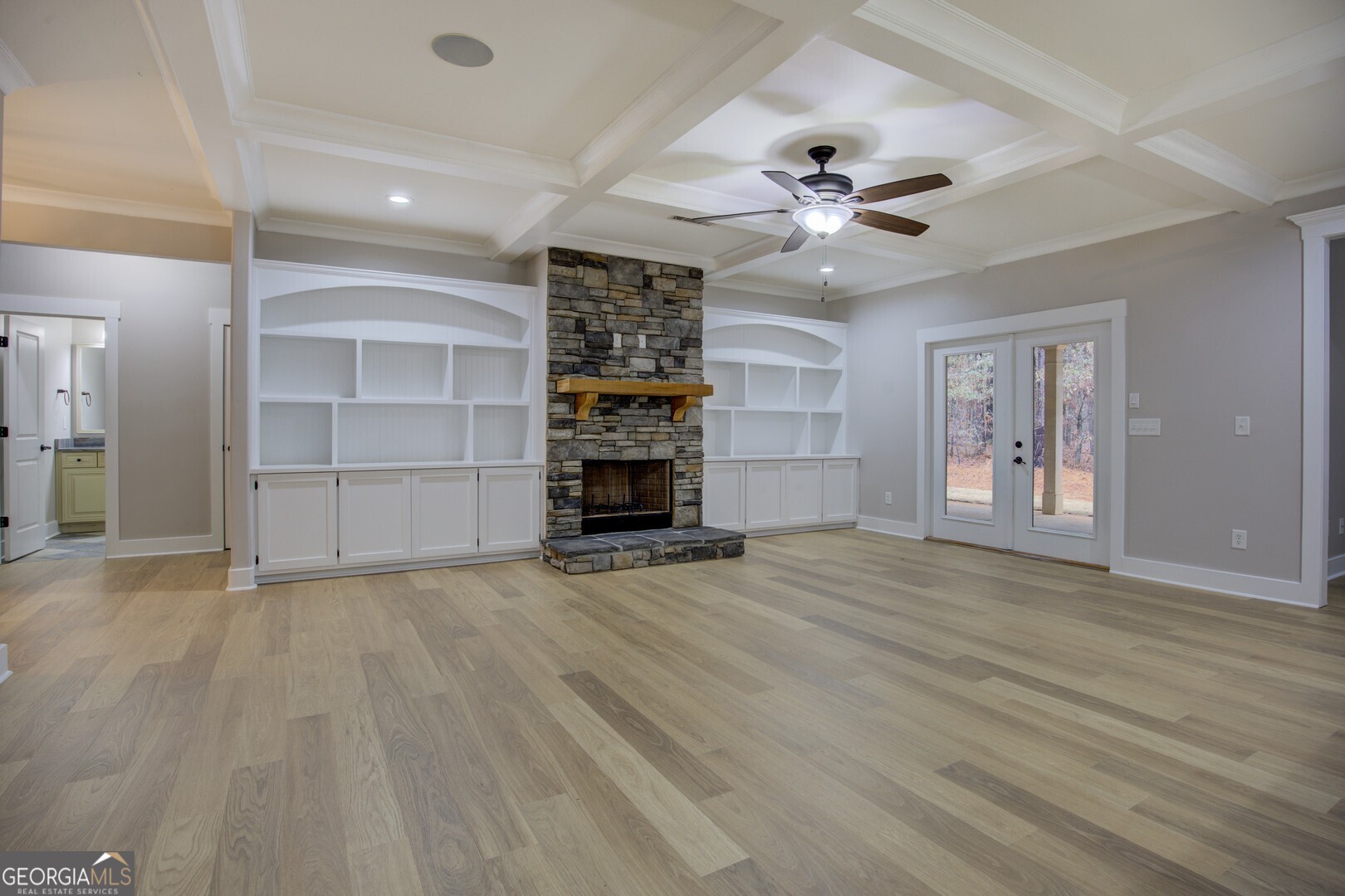 284 Sowell Road McDonough, GA 30252 - Photo 10 of 48 wooden floor in an empty room with a window