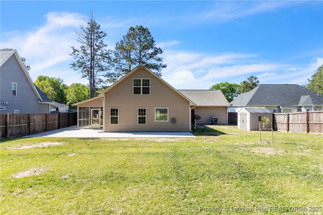 510 Hammond Farms Road Hope Mills, NC 28348 - Photo 40 of 49 a house view with a outdoor space