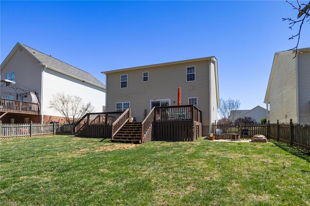 3564 Millie Lane Pfafftown, NC 27040 - Photo 27 of 40 back of house