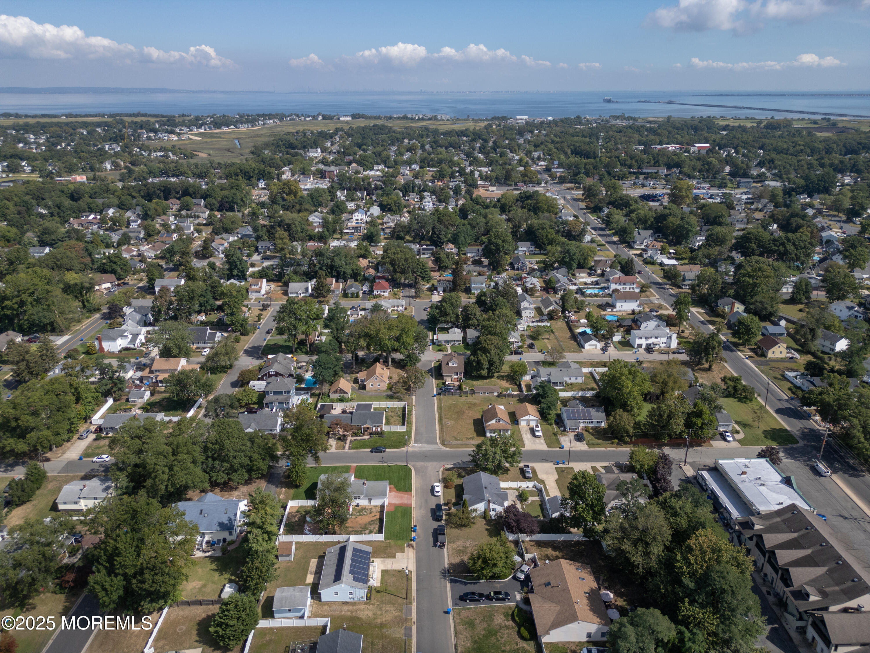 422 Maple Drive Belford, NJ 07718 - Photo 42 of 55 an aerial view of a city